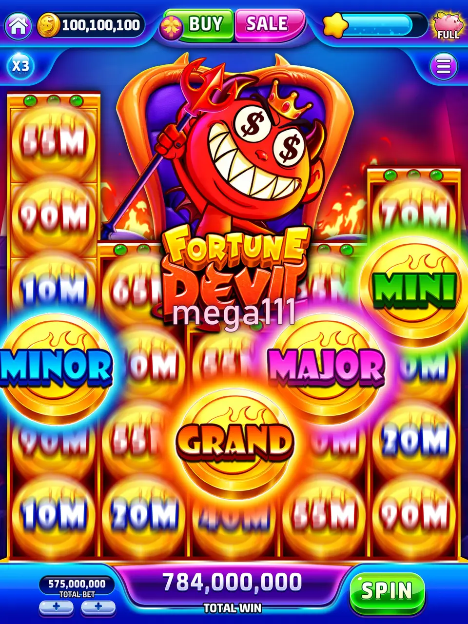 mega111 Tangkapan Layar - APK Resmi